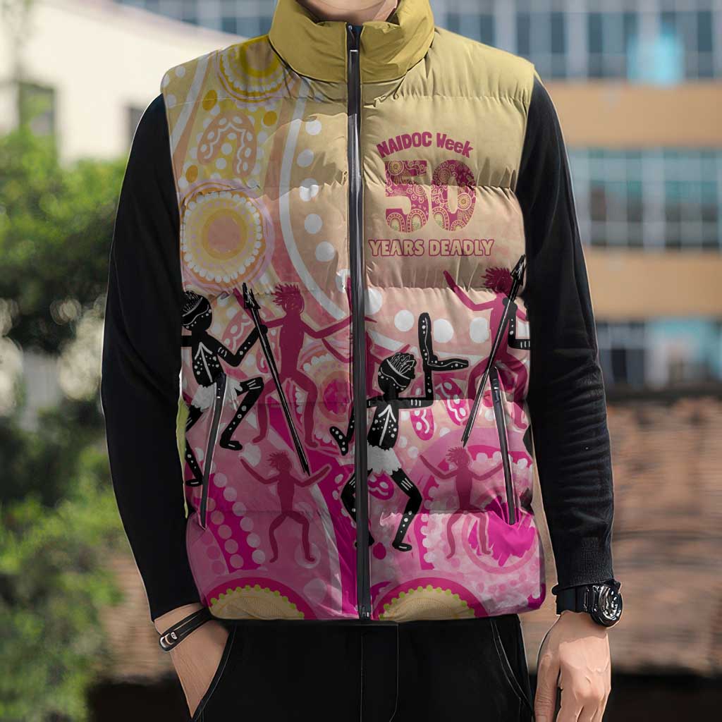 NAIDOC Week 2026 Indigenous Personalized Sleeveless Puffer Jacket