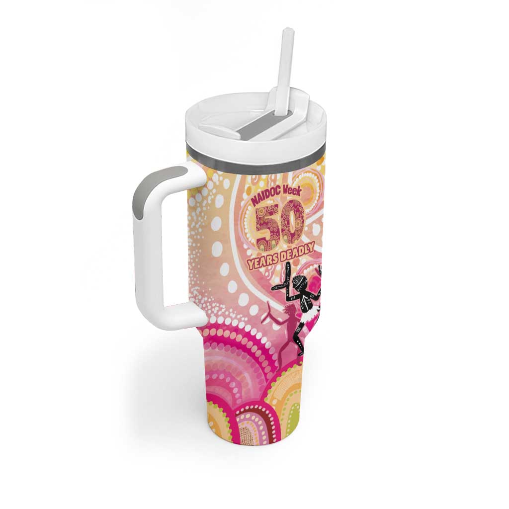 NAIDOC Week 2026 Indigenous Personalized Tumbler With Handle
