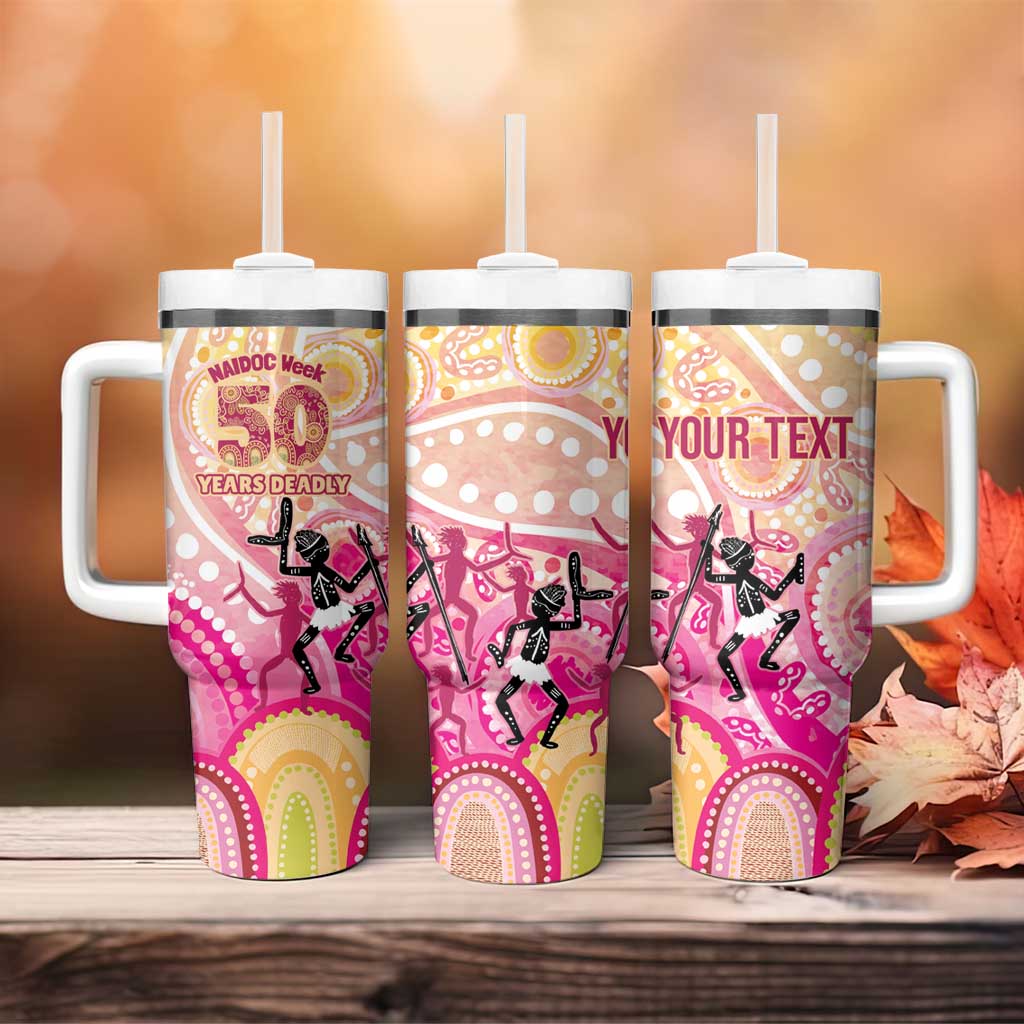 NAIDOC Week 2026 Indigenous Personalized Tumbler With Handle