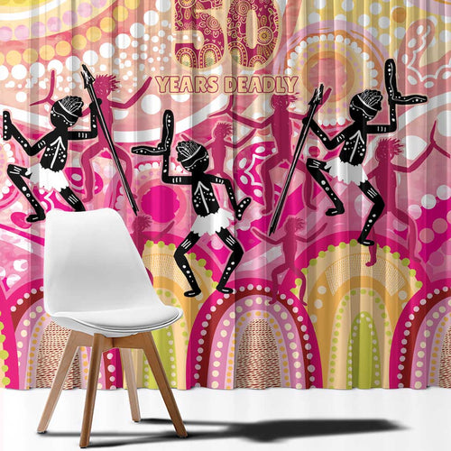 NAIDOC Week 2026 Indigenous Window Curtain