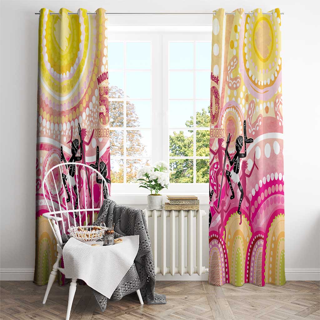 NAIDOC Week 2026 Indigenous Window Curtain