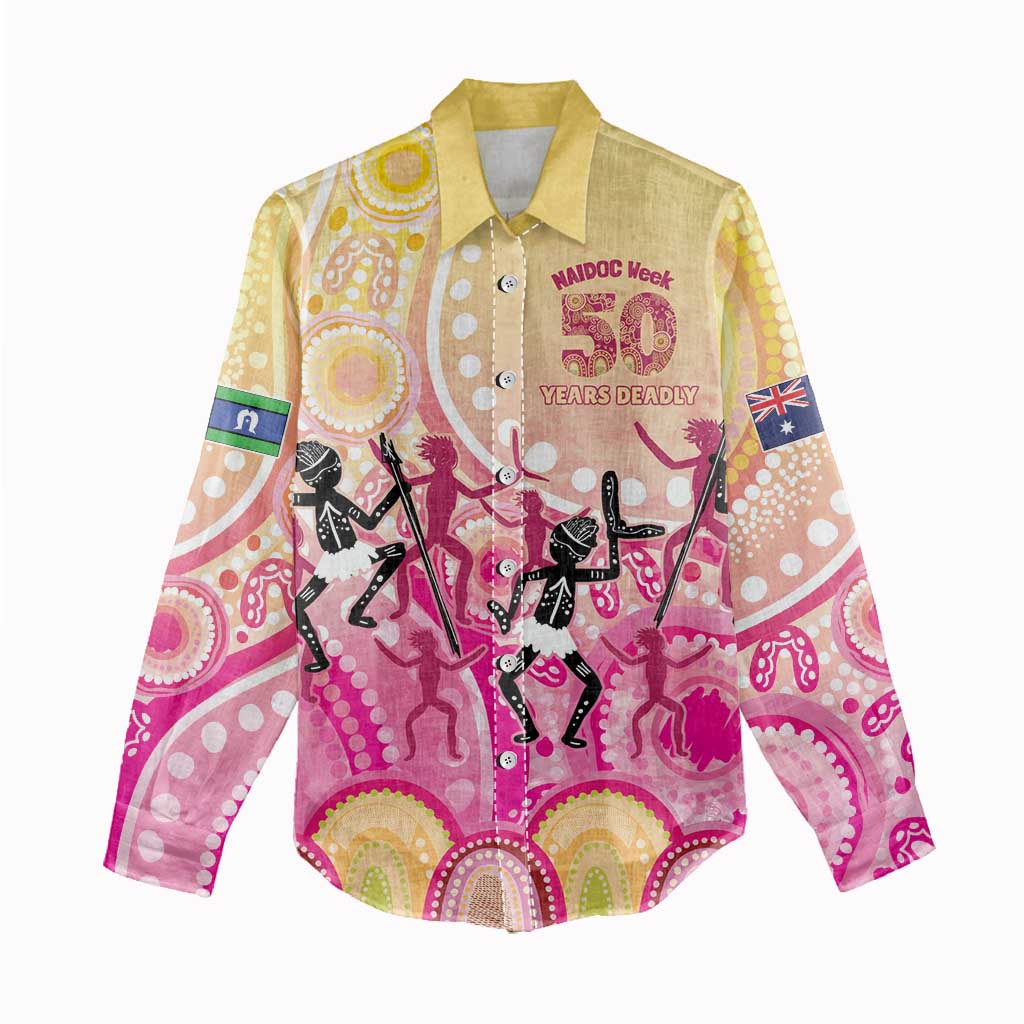 NAIDOC Week 2026 Indigenous Personalized Women Casual Shirt