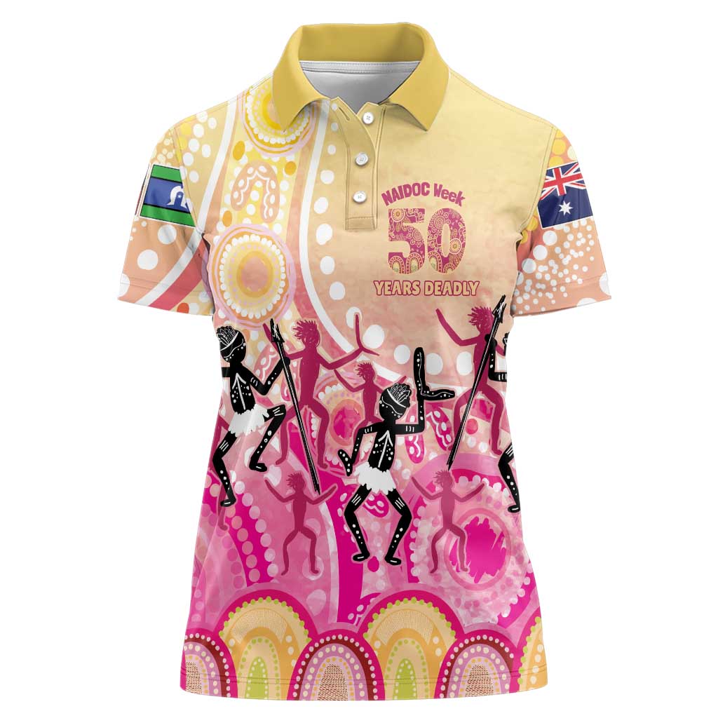 NAIDOC Week 2026 Indigenous Personalized Women Polo Shirt