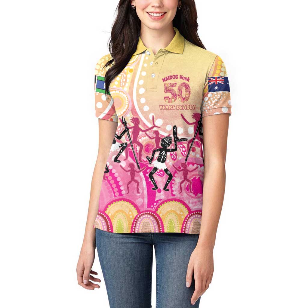 NAIDOC Week 2026 Indigenous Personalized Women Polo Shirt