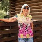 NAIDOC Week 2026 Indigenous Personalized Women Polo Shirt