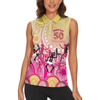 NAIDOC Week 2026 Indigenous Personalized Women Sleeveless Polo Shirt