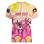 NAIDOC Week 2026 Indigenous Personalized Women V-Neck T-Shirt