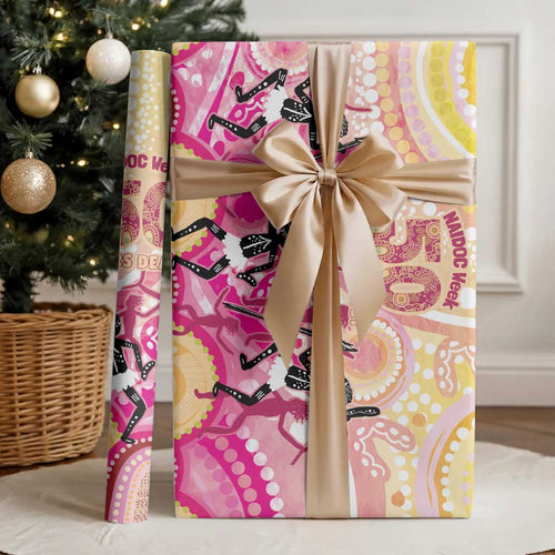 NAIDOC Week 2026 Indigenous Personalized Wrapping Paper