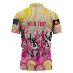 NAIDOC Week 2026 Indigenous Personalized Zipper Polo Shirt