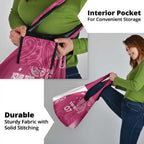 Personalised New Zealand Rugby Grocery Bag Aotearoa Champions - Pink Version
