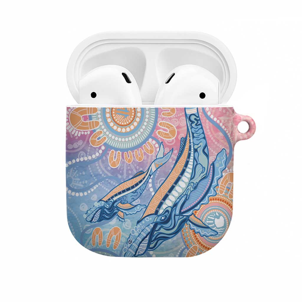 Aussie NAIDOC Week Pastel AirPods Case Dreaming Whales