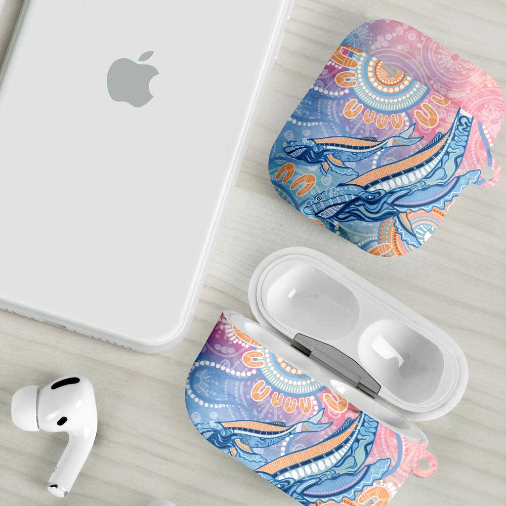 Aussie NAIDOC Week Pastel AirPods Case Dreaming Whales