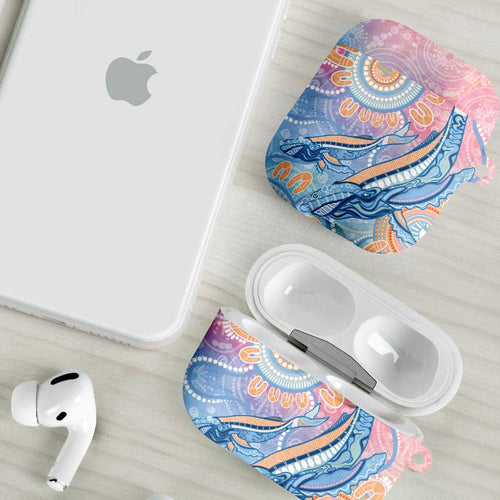 Aussie NAIDOC Week Pastel AirPods Case Dreaming Whales