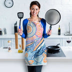 Aussie NAIDOC Week Pastel Apron Dreaming Whales