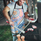 Aussie NAIDOC Week Pastel Apron Dreaming Whales