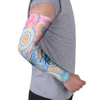 Aussie NAIDOC Week Pastel Arm Sleeves Dreaming Whales
