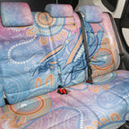 Aussie NAIDOC Week Pastel Back Car Seat Cover Dreaming Whales