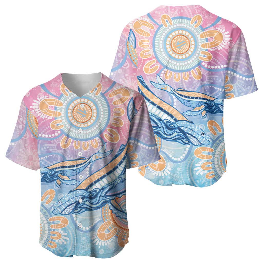 Aussie NAIDOC Week Pastel Baseball Jersey Dreaming Whales