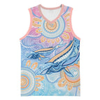 Aussie NAIDOC Week Pastel Basketball Jersey Dreaming Whales