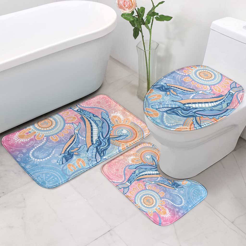 Aussie NAIDOC Week Pastel Bathroom Set Dreaming Whales