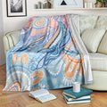 Aussie NAIDOC Week Pastel Blanket Dreaming Whales