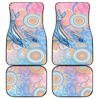 Aussie NAIDOC Week Pastel Car Mats Dreaming Whales