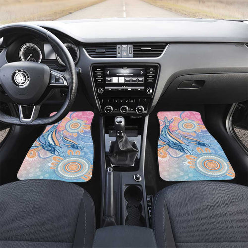Aussie NAIDOC Week Pastel Car Mats Dreaming Whales