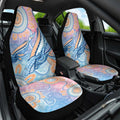 Aussie NAIDOC Week Pastel Car Seat Cover Dreaming Whales