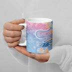 Aussie NAIDOC Week Pastel Ceramic Mug Dreaming Whales