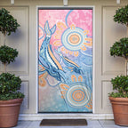 Aussie NAIDOC Week Pastel Door Cover Dreaming Whales