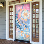 Aussie NAIDOC Week Pastel Door Cover Dreaming Whales