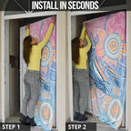 Aussie NAIDOC Week Pastel Door Cover Dreaming Whales