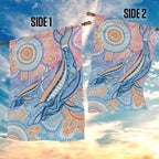 Aussie NAIDOC Week Pastel Garden Flag Dreaming Whales