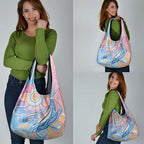 Aussie NAIDOC Week Pastel Grocery Bag Dreaming Whales