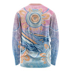 Aussie NAIDOC Week Pastel Long Sleeve Shirt Dreaming Whales