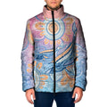Aussie NAIDOC Week Pastel Padded Jacket Dreaming Whales