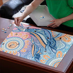 Aussie NAIDOC Week Pastel Puzzle Dreaming Whales
