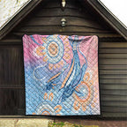 Aussie NAIDOC Week Pastel Quilt Dreaming Whales