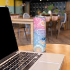 Aussie NAIDOC Week Pastel Skinny Tumbler Dreaming Whales