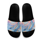 Aussie NAIDOC Week Pastel Slide Sandals Dreaming Whales