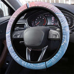 Aussie NAIDOC Week Pastel Steering Wheel Cover Dreaming Whales