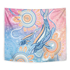 Aussie NAIDOC Week Pastel Tapestry Dreaming Whales