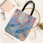 Aussie NAIDOC Week Pastel Tote Bag Dreaming Whales