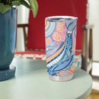 Aussie NAIDOC Week Pastel Tumbler Cup Dreaming Whales