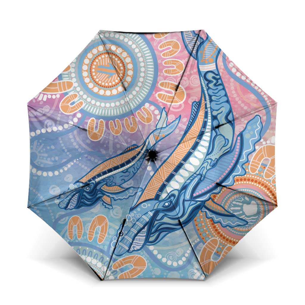 Aussie NAIDOC Week Pastel Umbrella Dreaming Whales