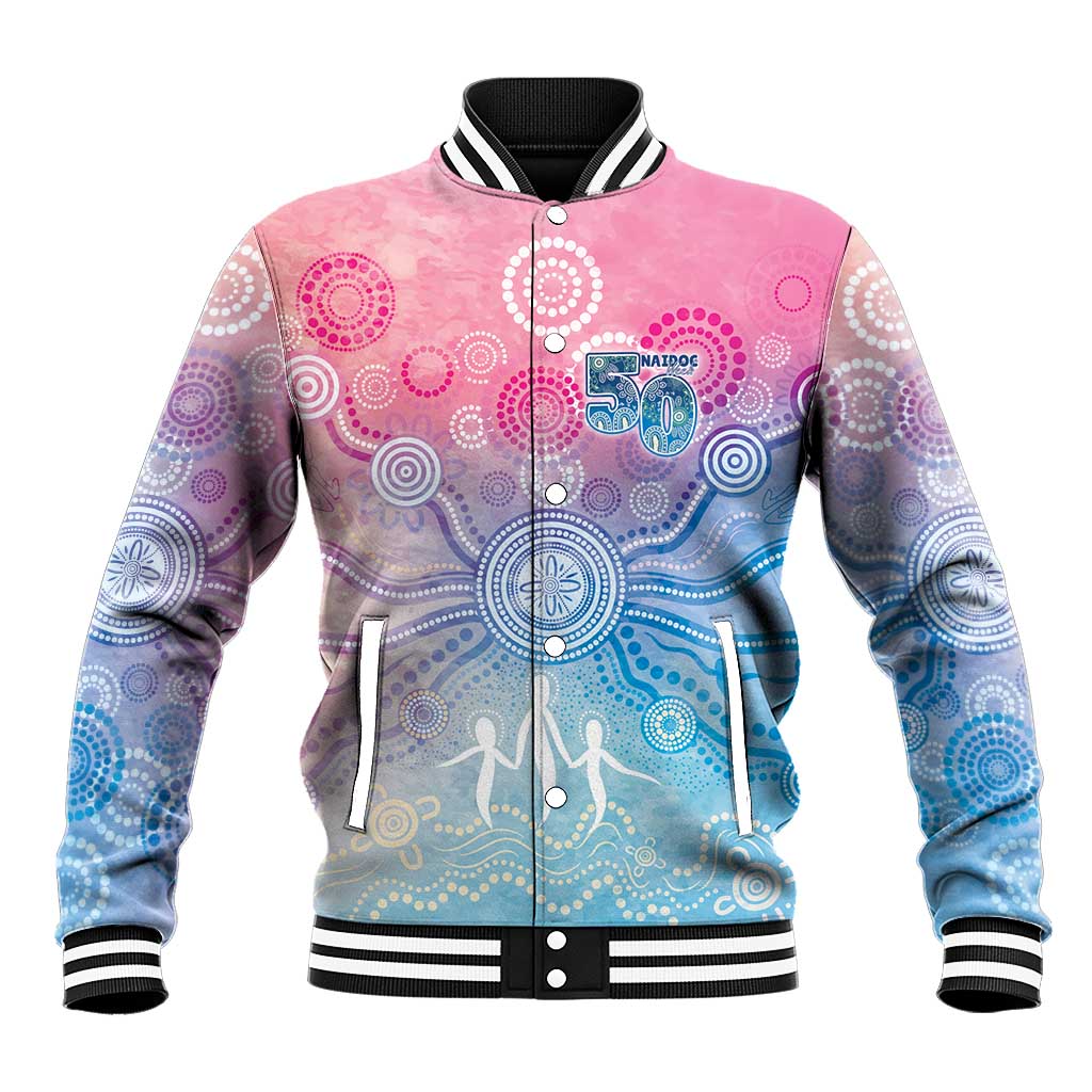 Australia NAIDOC Week 2026 50 Years Deadly Baseball Jacket Celestial Glows