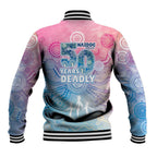 Australia NAIDOC Week 2026 50 Years Deadly Baseball Jacket Celestial Glows