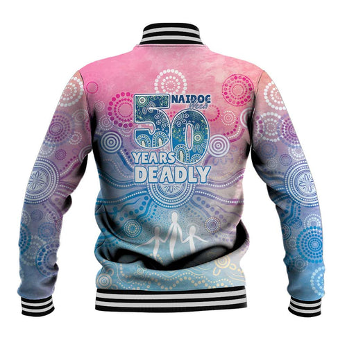 Australia NAIDOC Week 2026 50 Years Deadly Baseball Jacket Celestial Glows
