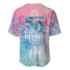 Australia NAIDOC Week 2026 50 Years Deadly Baseball Jersey Celestial Glows