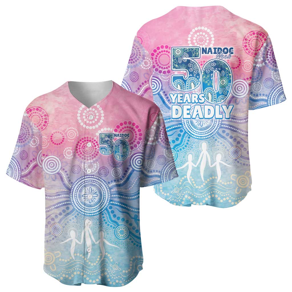 Australia NAIDOC Week 2026 50 Years Deadly Baseball Jersey Celestial Glows